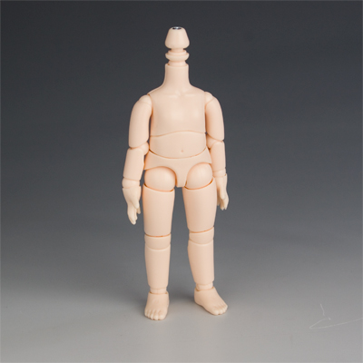 [11BD-D01]11cm Obitsu Body White Skin Color