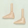 [27RP-F01-25]Foot Parts for 27cm Obitsu Body Female (Left and Right) White Skin Color