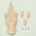 [27RP-F03-21]Upper Body and Neck Parts set for 27cm Obitsu Body Soft Breast M White Skin Color