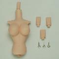 [27RP-F04-21]Upper Body and Neck Parts set for 27cm Obitsu Body Soft Breast L