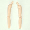 [27RP-M01-22]Arm Parts for 27cm Obitsu Body Male(Slim) (Left and Right) (not include Hand Parts) Whi