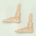 [27RP-M03-26]Foot Parts set for 27cm Obitsu Body Male(Slim) with Magnet White Skin Color