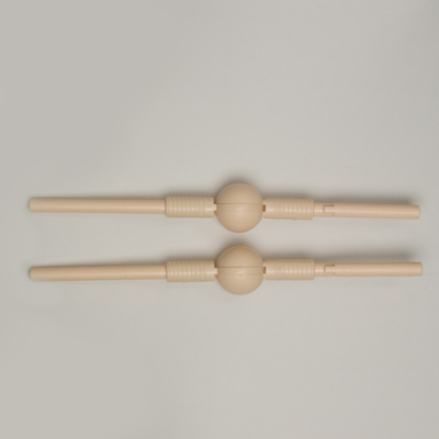 [55RP-M01WP-30]Knees Parts (left & right) for 55cm Obitsu Body White Skin Color