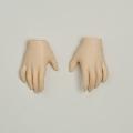 [55RP-M01WS-29]Hand Parts for 55cm Obitsu Body(boy) Left and Right White Skin Color