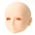[60HD-F02-E]Head Figure with eye orbits White Skin Color