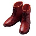 [60SH-F005B-G]Wing Tip Boots with Magnet Brown