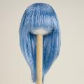 [60WG-S02-LB]Wig S Semi-Long Light Blue